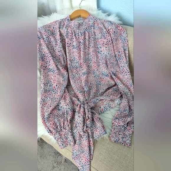 Rachel Zoe Woman's Tie Blouses  Long Sleeve Size M. - Picture 13 of 14